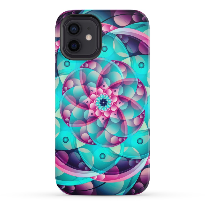 iPhone 12 mini StrongFit Vector Chakra II by Art Design Works