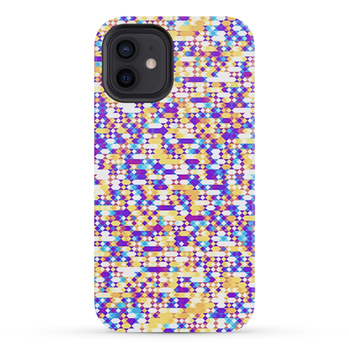 iPhone 12 mini StrongFit  Colorful Pattern III by Art Design Works