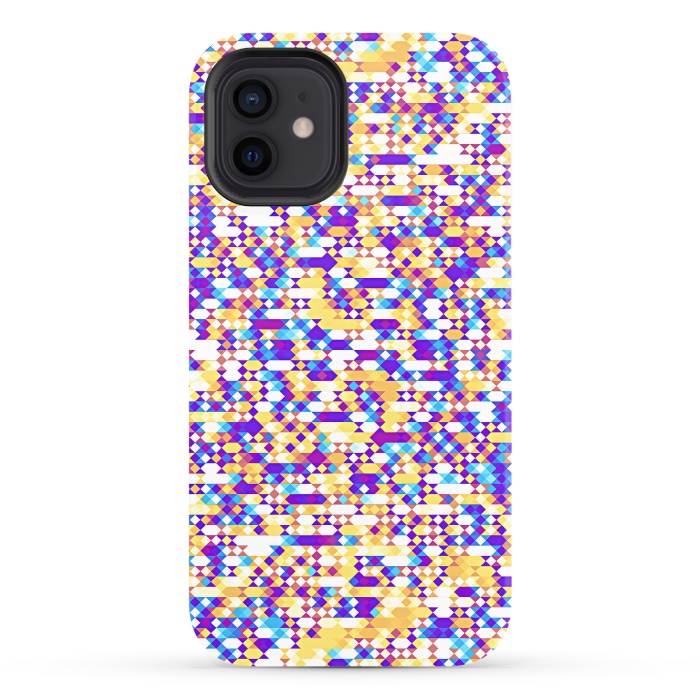 iPhone 12 StrongFit  Colorful Pattern III by Art Design Works