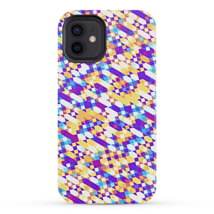 iPhone 12 mini StrongFit Colorful Pattern IV by Art Design Works
