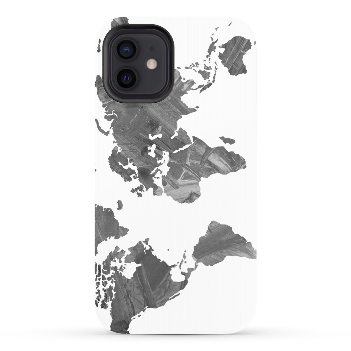 iPhone 12 StrongFit MAP-B&W Freedom vibes worldwide by ''CVogiatzi.