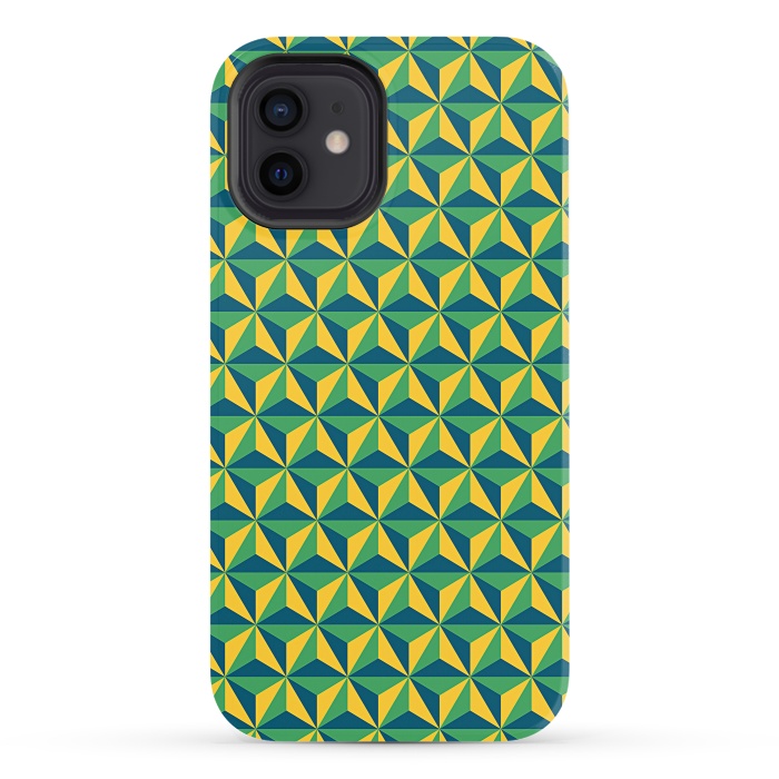 iPhone 12 StrongFit Geometric Pattern IV by Art Design Works