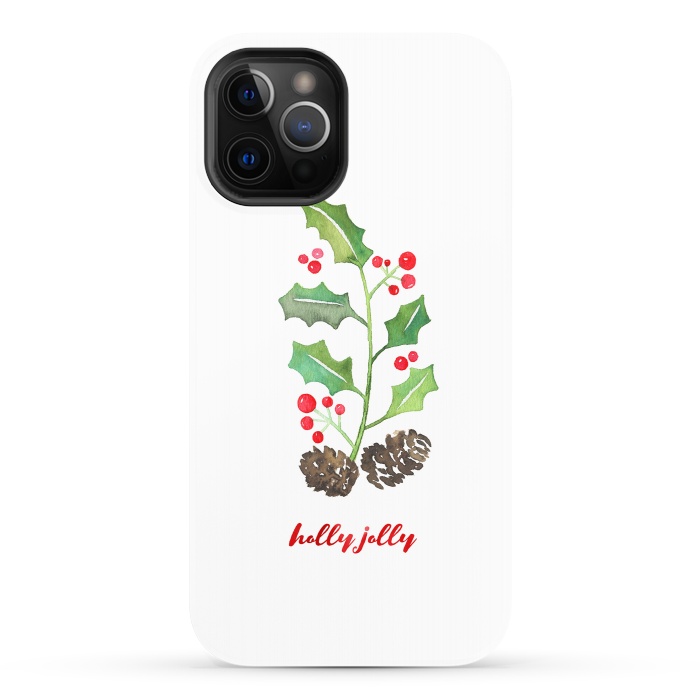 iPhone 12 Pro StrongFit Holly Jolly by Noonday Design