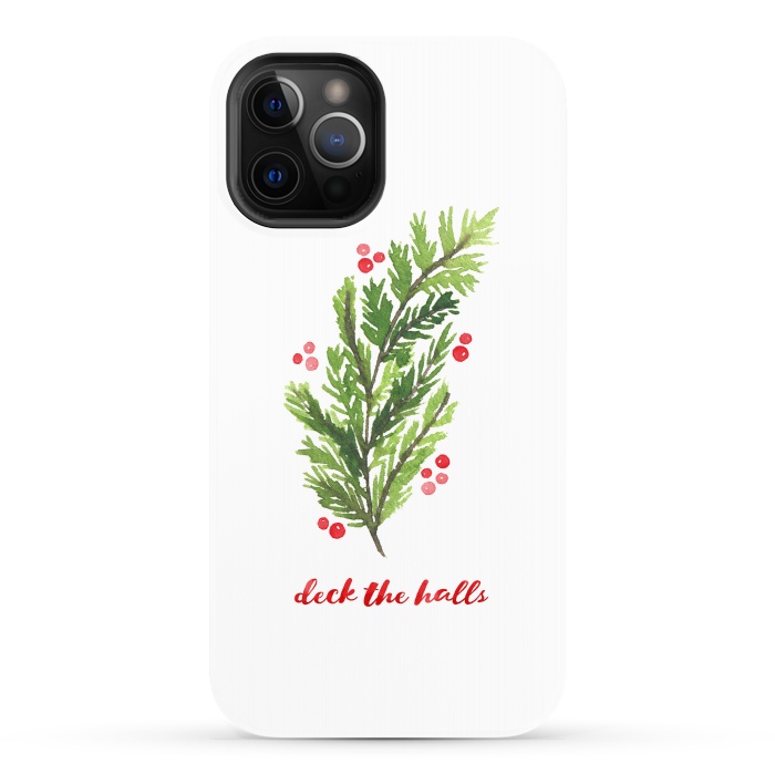 iPhone 12 Pro StrongFit Deck the Halls by Noonday Design