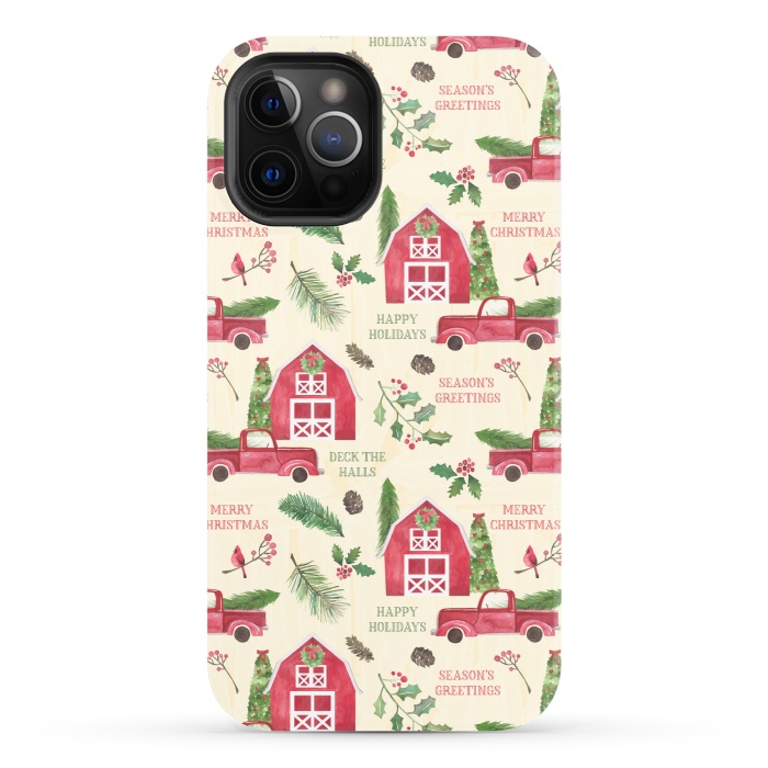 iPhone 12 Pro StrongFit Home for the Holidays by Noonday Design