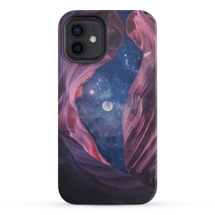 iPhone 12 mini StrongFit Grand Canyon with Space Collage by Art Design Works