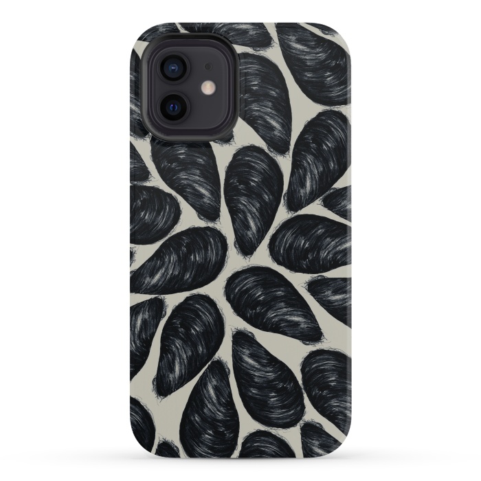 iPhone 12 mini StrongFit Mussels by Raisa Loren