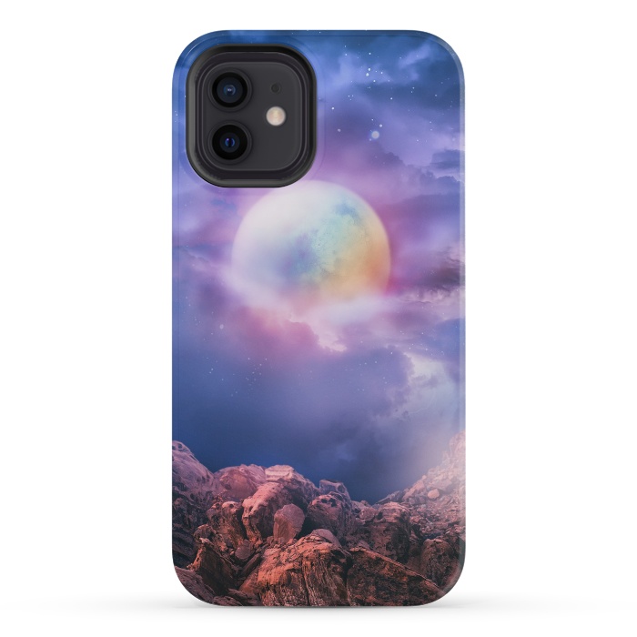iPhone 12 mini StrongFit Magic Moon Night by Art Design Works