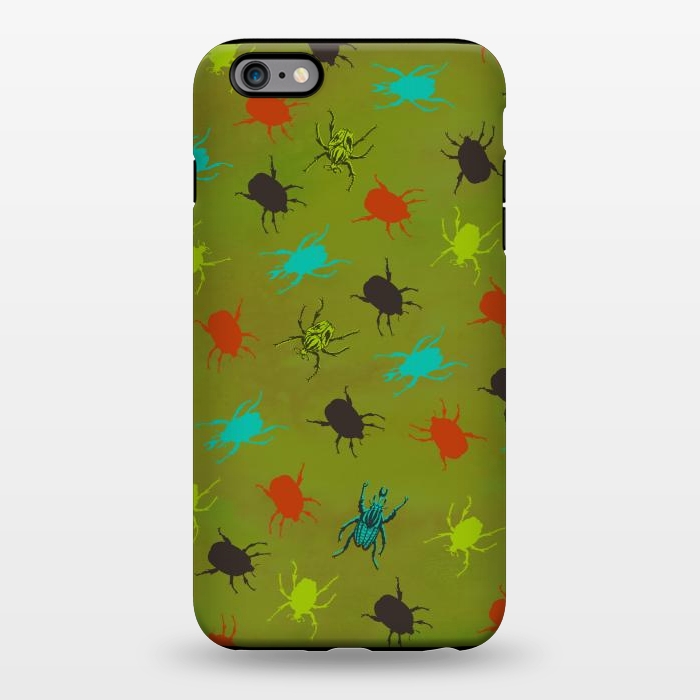 iPhone 6/6s plus StrongFit Beetles & Bugs by Lotti Brown