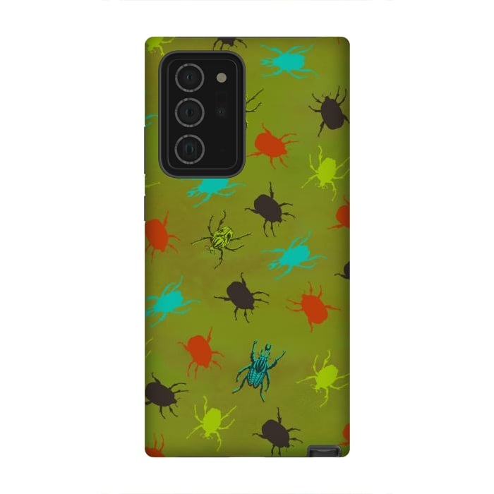 Galaxy Note 20 Ultra StrongFit Beetles & Bugs by Lotti Brown