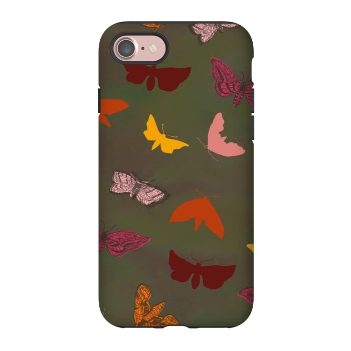 iPhone 7 StrongFit Butterflies & Moths by Lotti Brown