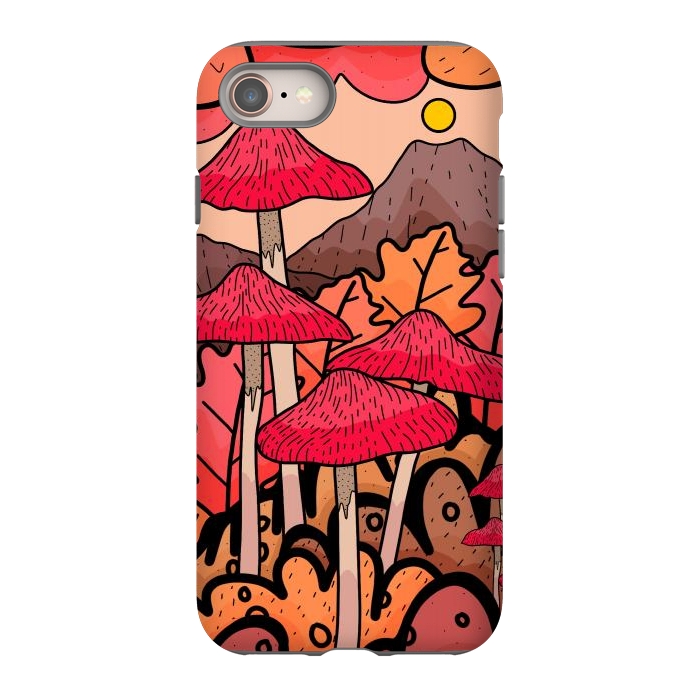 iPhone SE StrongFit The mushrooms and the hills by Steve Wade (Swade)