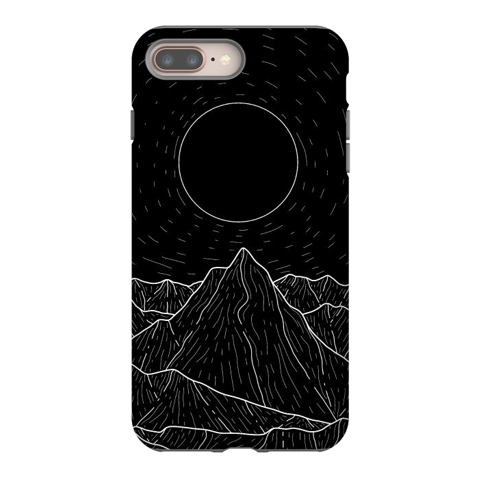 iPhone 7 plus StrongFit A dark mountain view by Steve Wade (Swade)