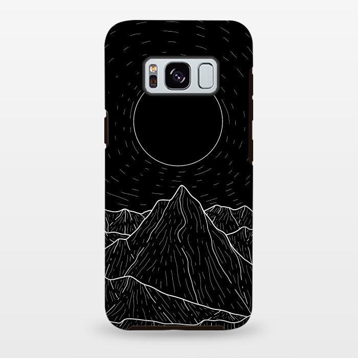 Galaxy S8 plus StrongFit A dark mountain view by Steve Wade (Swade)