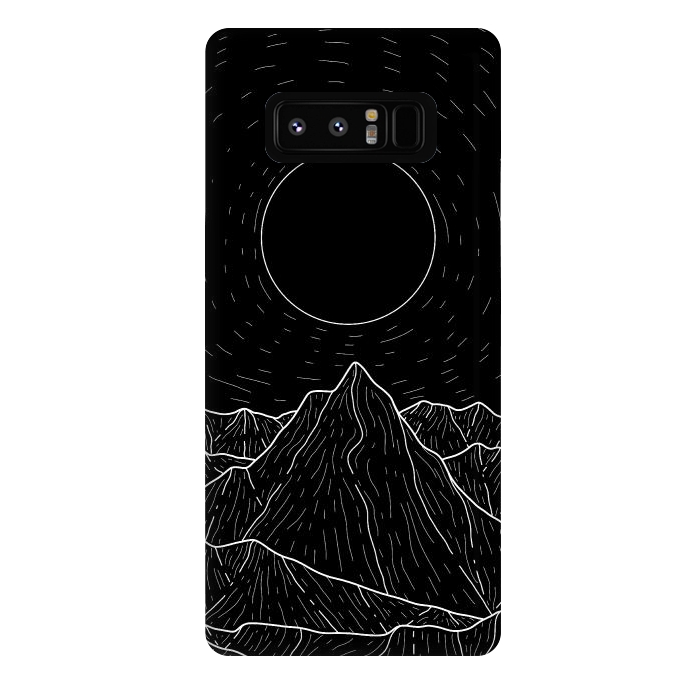 Galaxy Note 8 StrongFit A dark mountain view by Steve Wade (Swade)
