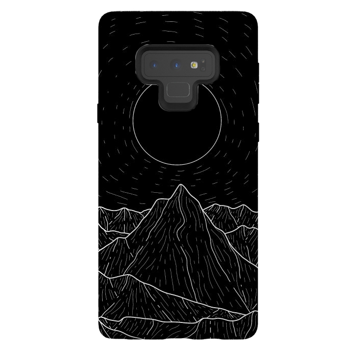 Galaxy Note 9 StrongFit A dark mountain view by Steve Wade (Swade)