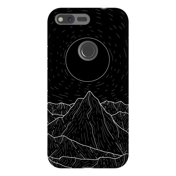 Pixel XL StrongFit A dark mountain view by Steve Wade (Swade)