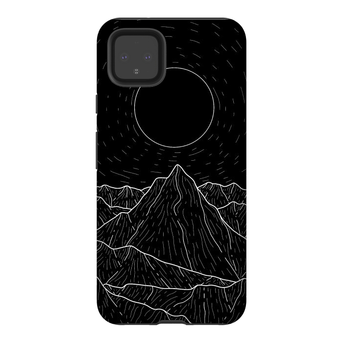 Pixel 4XL StrongFit A dark mountain view by Steve Wade (Swade)