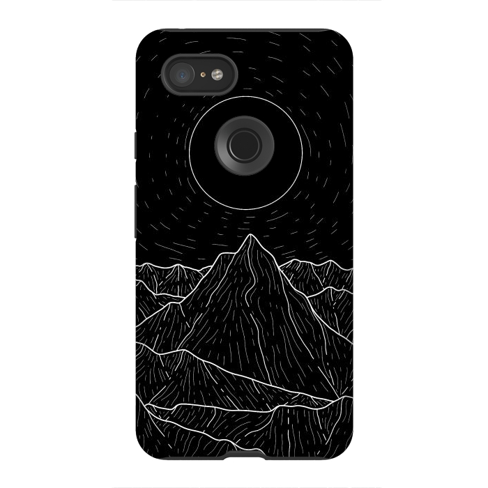 Pixel 3XL StrongFit A dark mountain view by Steve Wade (Swade)