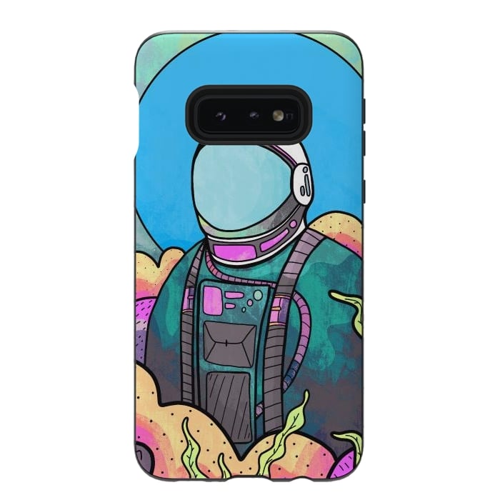 Galaxy S10e StrongFit The planet explorer V9 by Steve Wade (Swade)