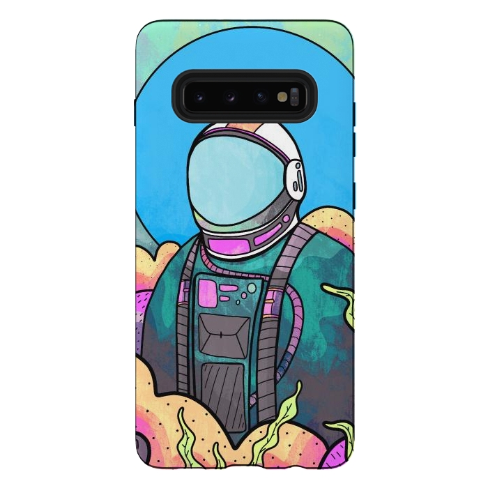 Galaxy S10 plus StrongFit The planet explorer V9 by Steve Wade (Swade)