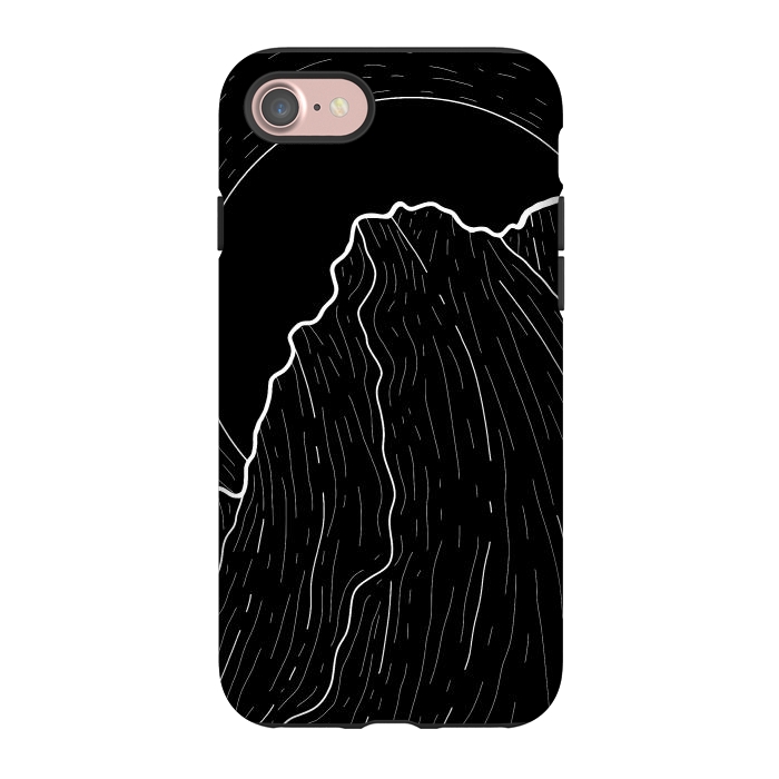 iPhone 7 StrongFit A dark mountain wave by Steve Wade (Swade)