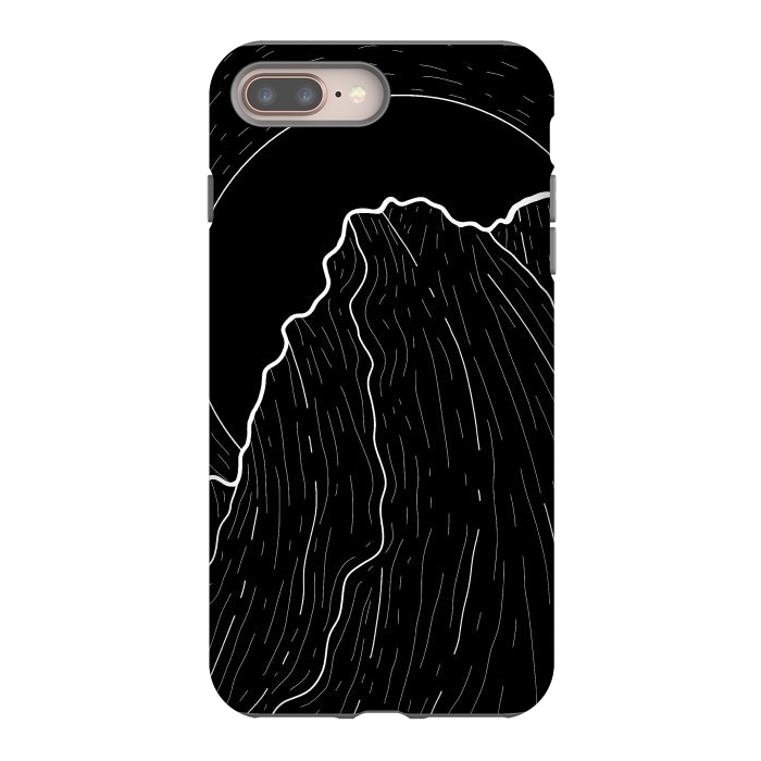 iPhone 7 plus StrongFit A dark mountain wave by Steve Wade (Swade)