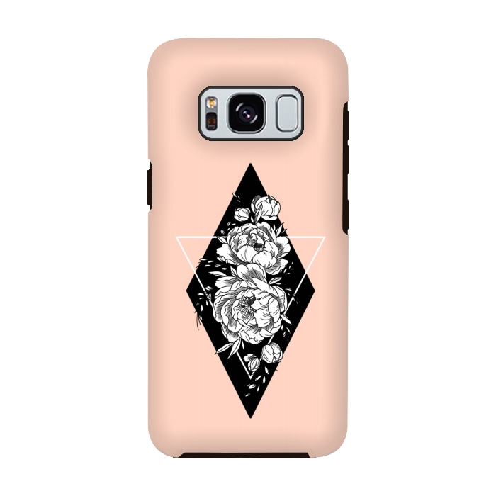 Galaxy S8 StrongFit Floral diamond by Jms