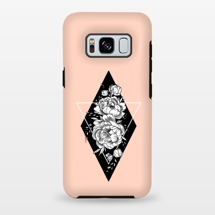 Galaxy S8 plus StrongFit Floral diamond by Jms