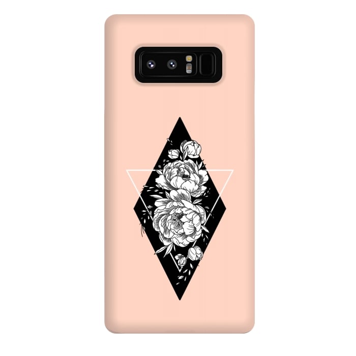 Galaxy Note 8 StrongFit Floral diamond by Jms
