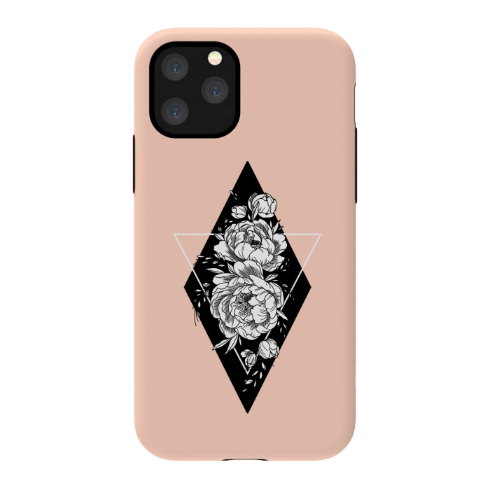 iPhone 11 Pro StrongFit Floral diamond by Jms