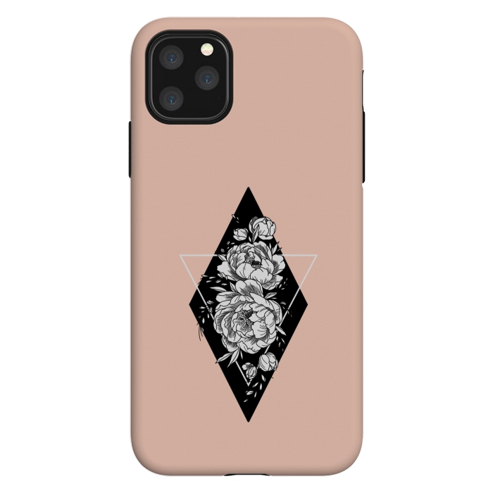 iPhone 11 Pro Max StrongFit Floral diamond by Jms