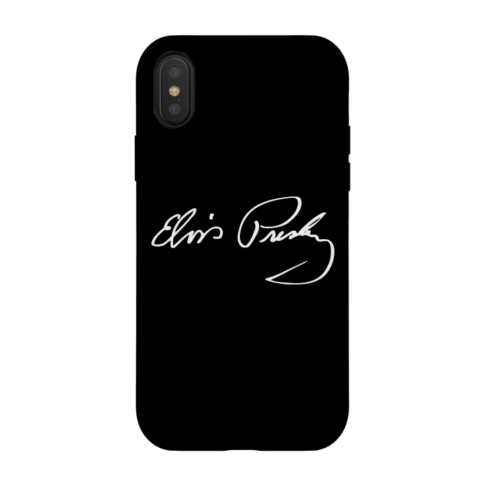 iPhone Xs / X StrongFit Elvis Presley signature  by Winston