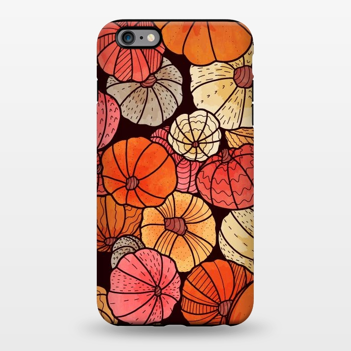 iPhone 6/6s plus StrongFit A field of pumpkins by Steve Wade (Swade)