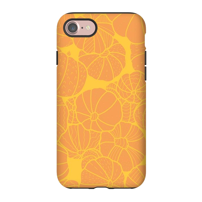 iPhone 7 StrongFit Yellow pumpkins by Steve Wade (Swade)