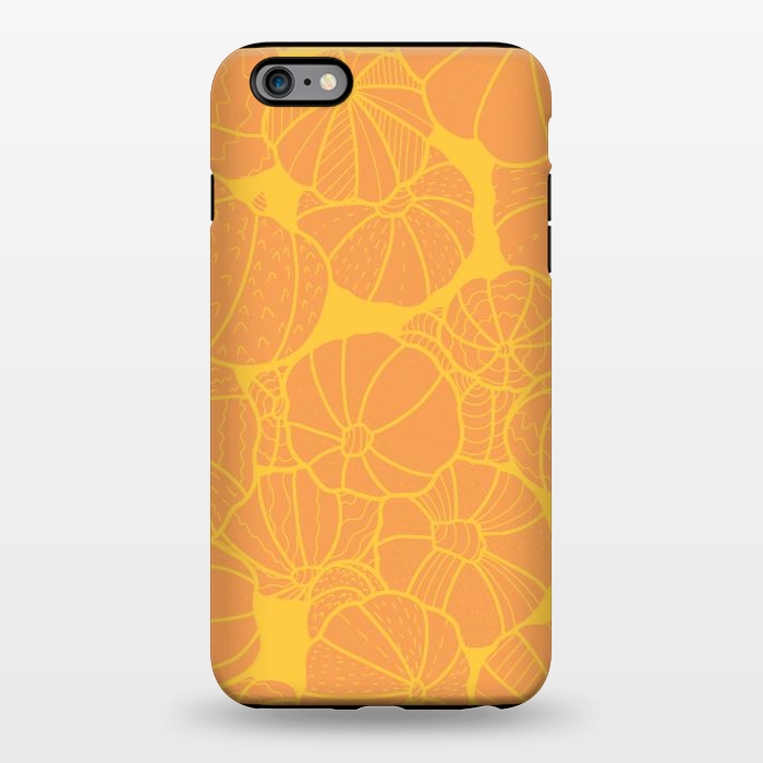 iPhone 6/6s plus StrongFit Yellow pumpkins by Steve Wade (Swade)