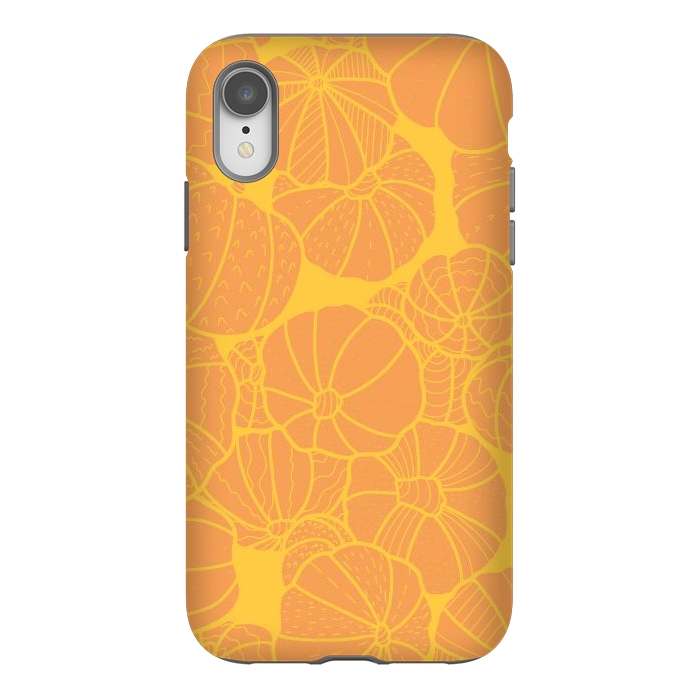 iPhone Xr StrongFit Yellow pumpkins by Steve Wade (Swade)