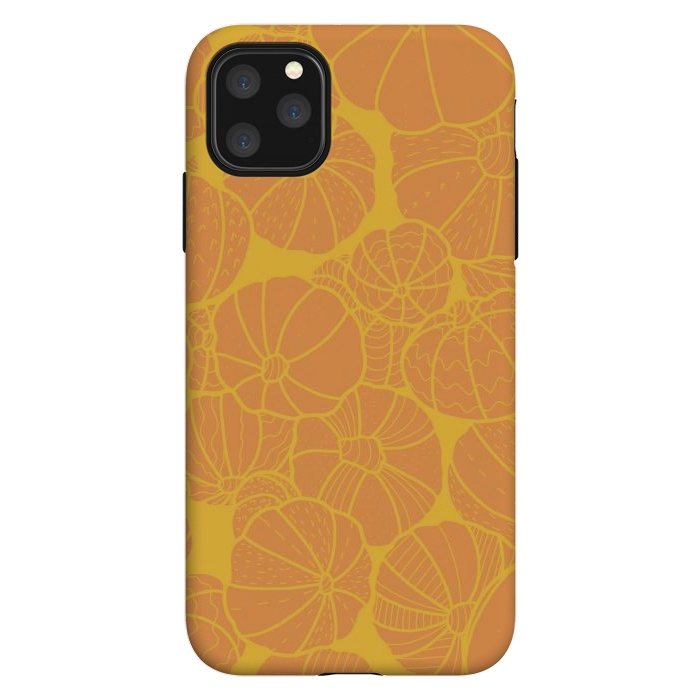 iPhone 11 Pro Max StrongFit Yellow pumpkins by Steve Wade (Swade)