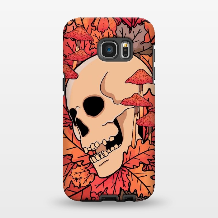 Galaxy S7 EDGE StrongFit The skull of autumn by Steve Wade (Swade)