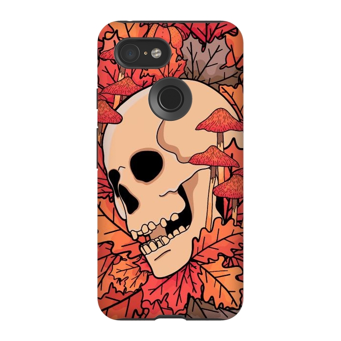 Pixel 3 StrongFit The skull of autumn by Steve Wade (Swade)