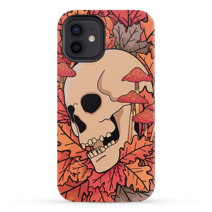 iPhone 12 mini StrongFit The skull of autumn by Steve Wade (Swade)