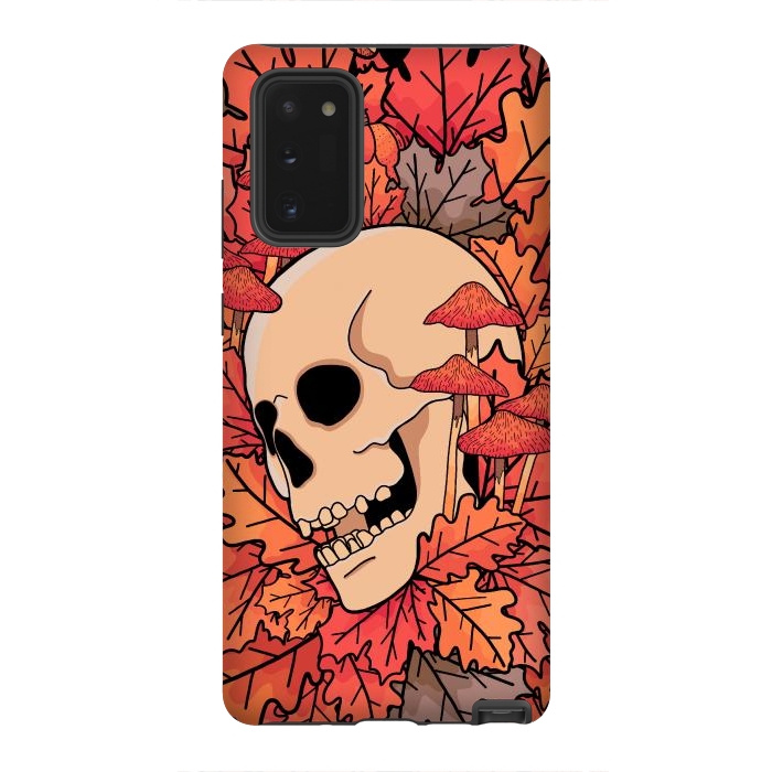 Galaxy Note 20 StrongFit The skull of autumn by Steve Wade (Swade)