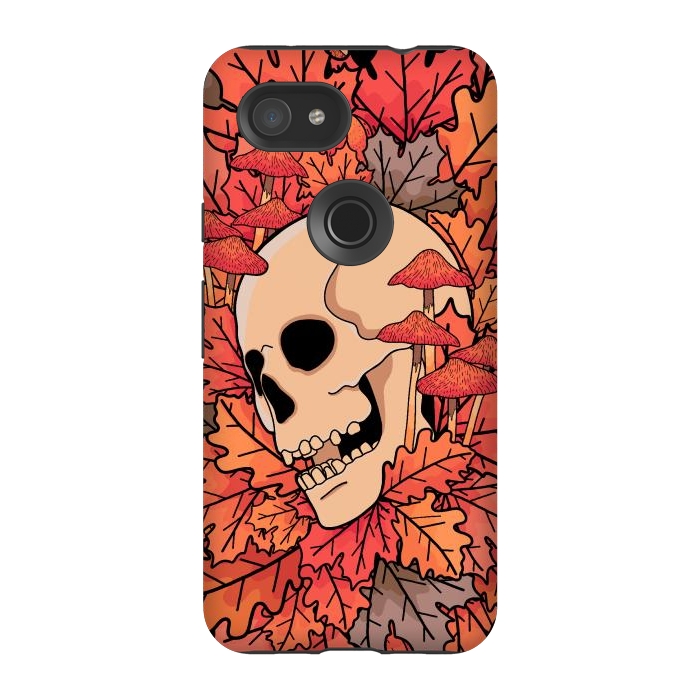 Pixel 3A StrongFit The skull of autumn by Steve Wade (Swade)