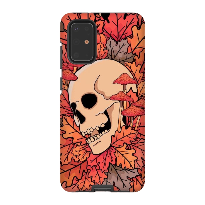 Galaxy S20 Plus StrongFit The skull of autumn by Steve Wade (Swade)
