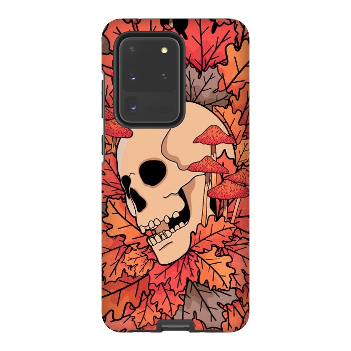 Galaxy S20 Ultra StrongFit The skull of autumn by Steve Wade (Swade)