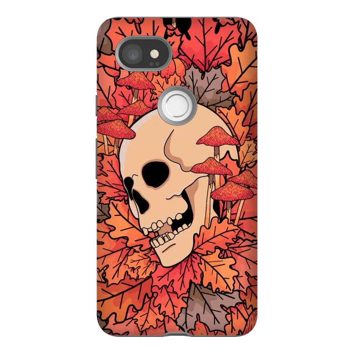 Pixel 2XL StrongFit The skull of autumn by Steve Wade (Swade)
