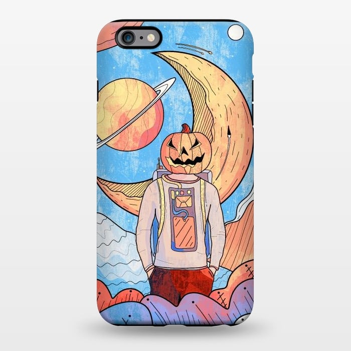iPhone 6/6s plus StrongFit The pumpkin astronaut  by Steve Wade (Swade)