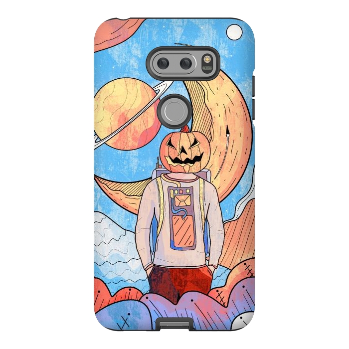 V30 StrongFit The pumpkin astronaut  by Steve Wade (Swade)