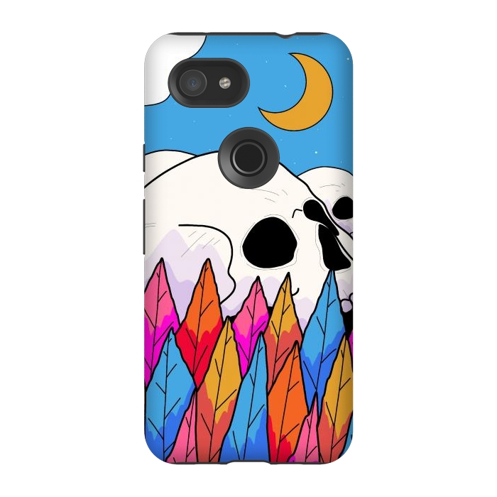 Pixel 3A StrongFit Skulls behind a forest by Steve Wade (Swade)