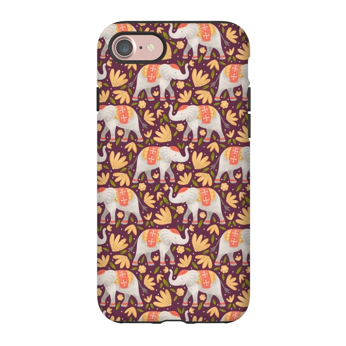 iPhone 7 StrongFit Majestic Elephants by Noonday Design